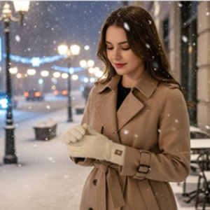 시크릿 롱 니트 스마트폰 터치장갑