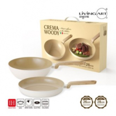 크레마우디 인덕션 세라믹 후라이.궁중팬2종