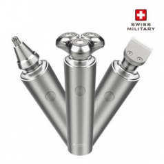 [스위스밀리터리]  3in1 메탈쉐이버7 프로 전기면도기