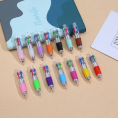 미니 멀티 4컬러 볼펜