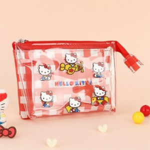 산리오 다용도 2단 파우치