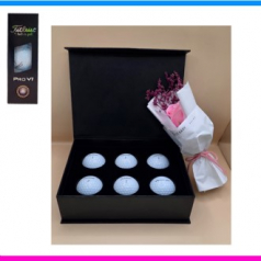 타이틀리스트 pro v1 6구세트 (3pc) 사바리케이스 포함