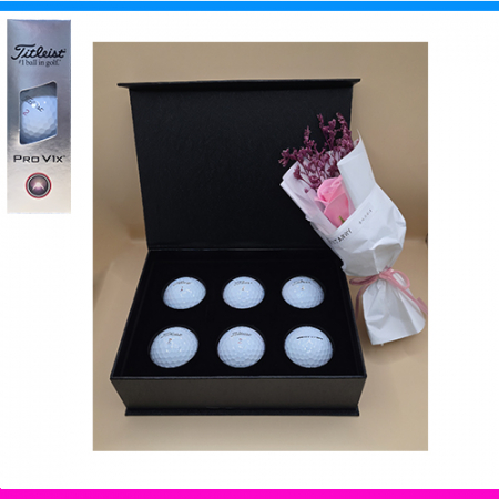 타이틀리스트 pro v1x 6구세트 (3pc) 사바리케이스 포함 #2