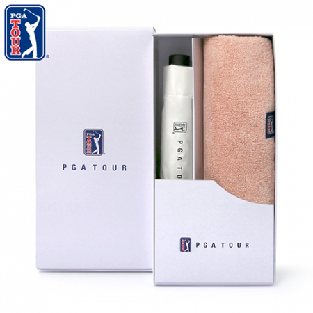 PGA 3단수동 카본 립스탑 암막 우양산+180g 모달 면사타올 세트 #2