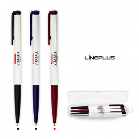 오피스 비타볼 볼펜 3P세트(0.7) #2