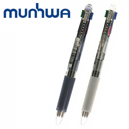 (국산)문화4색볼펜에스(0.7) #2