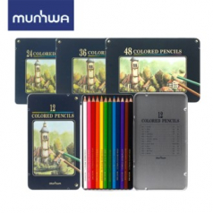 (문화)문화틴색연필12색