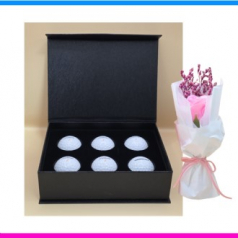 타이틀리스트 벨로시티 (velocity) 6구 선물세트 (2pc) 밸로시티 골프공 선물세트 사바리 케이스 포함