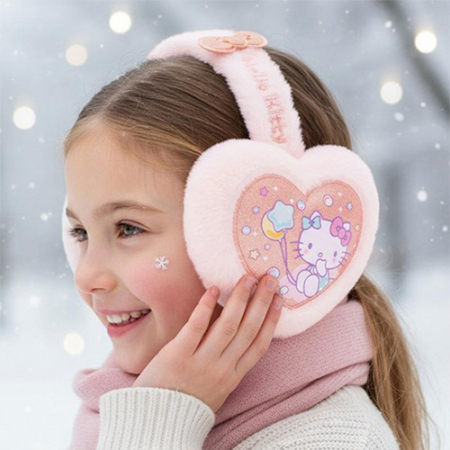 산리오 하트 완구 접이식 귀마개 #2