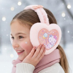 산리오 하트 완구 접이식 귀마개