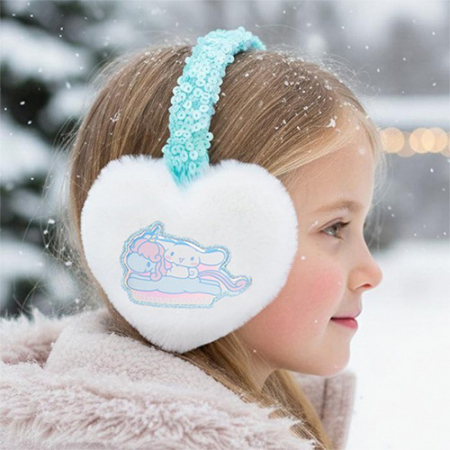 산리오 스팽글 하트 접이식 귀마개 #3