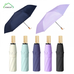 홈데이 내추럴 UV 3단 수동 양우산-KS인증