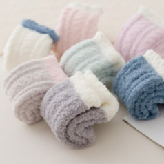 파스텔 투톤 2종 수면양말