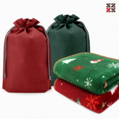 루무드 눈사람 극세사 뉴포켓 담요