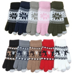 남녀공용 방한장갑 스마트폰장갑 눈꽃장갑