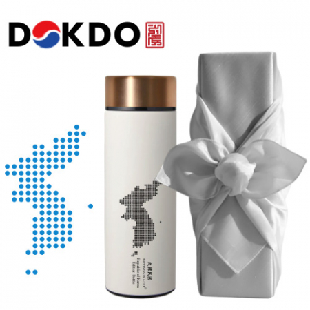 대한민국 ROK 한반도 에디션 파우더 데일리 텀블러 독도보틀 440ml 보자기 선물포장 #3