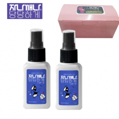 [화장실 에티켓][자나깨나] 당당하게 토일렛퍼퓸 화장실향수 45ml *2P(종이케이스)  /우디 엠버향  /볼일보기전 변기에 뿌리면 냄새 걱정끝