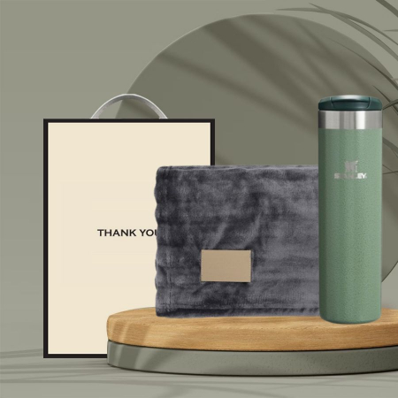 시즈넬 웨이브 극세사 담요+스탠리 대용량 슬림텀블러591ml #3