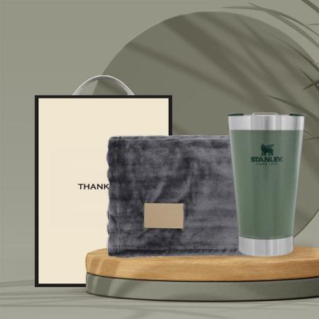 시즈넬 웨이브 극세사 담요+스탠리 비어파인트473ml #2