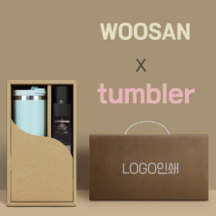 가르시아3단모던완전자동우산 +킹덤 이중진공 핸들 텀블러-세트