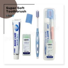 니치 슈퍼소프트캡칫솔 애경2080치약 치간 슬림모 구강세트