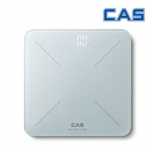 카스 CAS  화이트LED 강화유리 멀티디지털체중계 H25