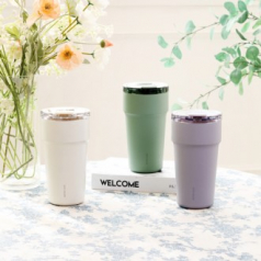 락앤락 카페 탑핸들 세라믹 텀블러 710ml LHC4416