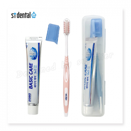 니치 슈퍼소프트캡칫솔 애경2080치약 슬림모 구강세트 #4