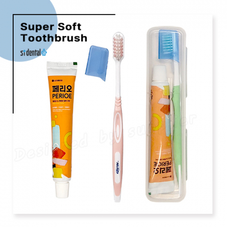 니치 슈퍼소프트캡칫솔 페리오치약 슬림모 구강세트 #3