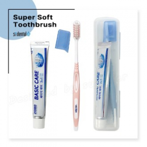 니치 슈퍼소프트캡칫솔 애경2080치약 슬림모 구강세트