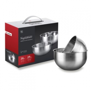 마스터 고급 스텐 깊은 믹싱볼2종