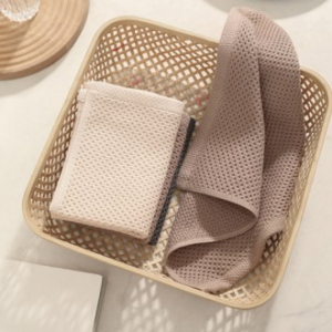 미니벌집 순면 행주 고리행주 고리수건 K2532