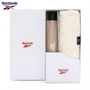 리복 3단완전자동 뉴트럴 암막 우양산+160g 면사타올 세트