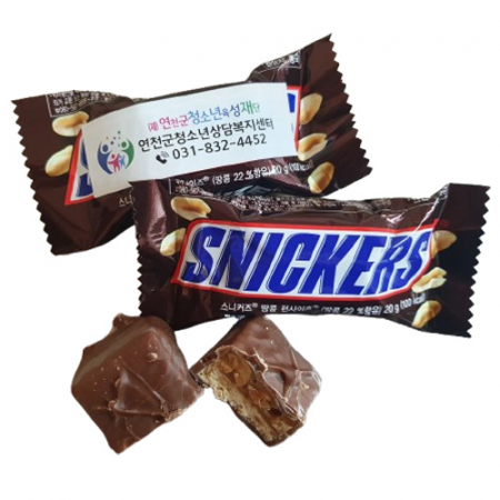 스니커즈 땅콩 홍보용 초코바 #2