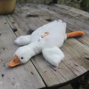 보들 오리 인형 키링