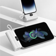 뉴에이커 LED 듀얼 미니 보조배터리 5000mAh SM-ST-L55