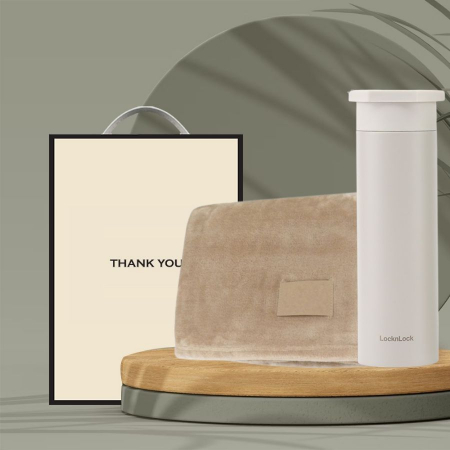 시즈넬 베이직 극세사 담요+락앤락 스파이더 텀블러400ml #3