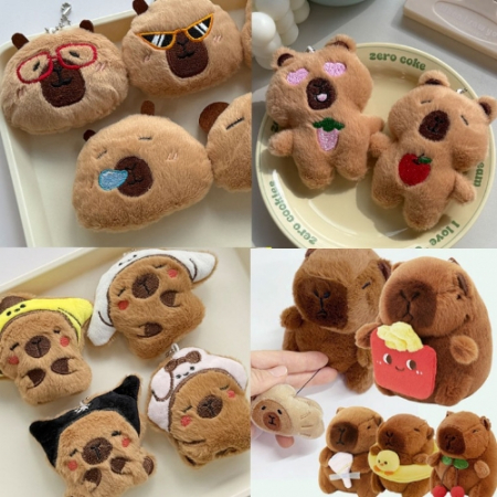 카피바라 곰돌이 22종 키링 #2