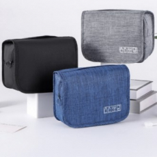 여행용 벽걸이 워시백 후크 접이식 파우치