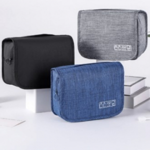 여행용 벽걸이 워시백 후크 접이식 파우치