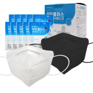 닥터+ 플러스 새부리형마스크 대형 3중구조 1매입