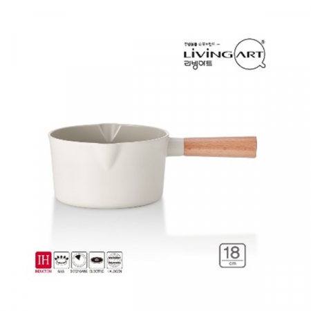 리빙아트 옥슨 IH 세라믹 밀크팬16cm #2