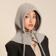 윈터리에 클래시 니트 후드 바라클라바 방한 겨울모자