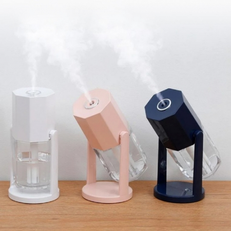양방향 각도 조절 LED 무드 저소음 미니가습기 #2