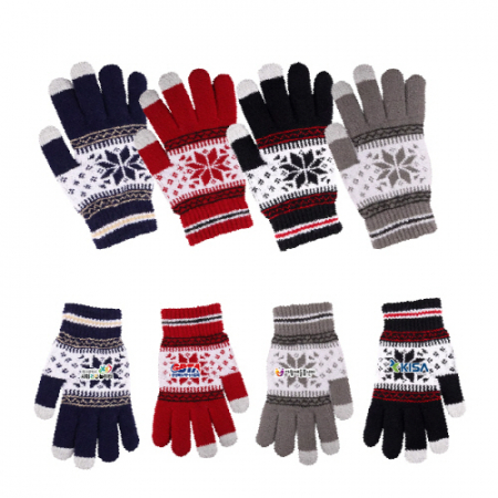 스마트폰 터치 눈꽃 보온 장갑 #2