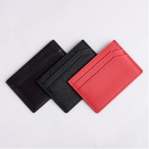 천연소가죽 슬림 카드지갑