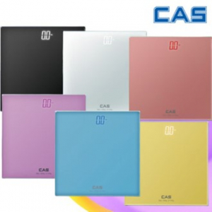 카스 CAS  화이트LED 강화유리 멀티디지털체중계 H18