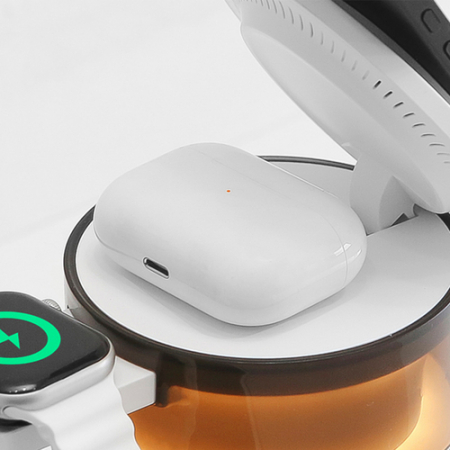 아이노트 3in1 맥세이프 블루투스 스피커 충전 스테이션 XA60S #7