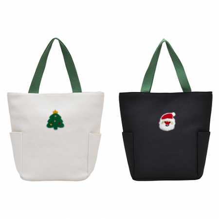 크리스마스 산타 에코백1 //컬러인쇄무료 #2