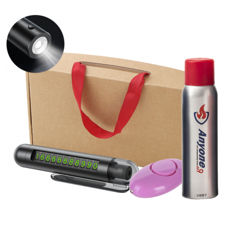 애니원소화기450g+4in1비상탈출키트+호신기 세트 #3